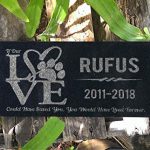 You-Left-Paw-Prints-on-Our-Hearts-Pet-Headstones-Personalized-Grave-Markers-Absolute-Black-Granite-Garden-Plaque-Engraved-with-Dog-Cat-Name-Dates-0-1
