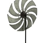 Zeckos-Distressed-Metal-Windmill-Garden-Stake-Wind-Spinner-59-12-Inches-High-0-0