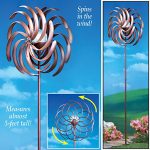 ntd-Double-Bronze-Pinwheel-Wind-Spinner-with-Solar-Light-0